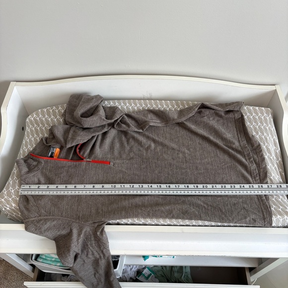 Icebreaker merino bodyfit 200 half zip thermal top medium outdoor ski hiking - Picture 14 of 14